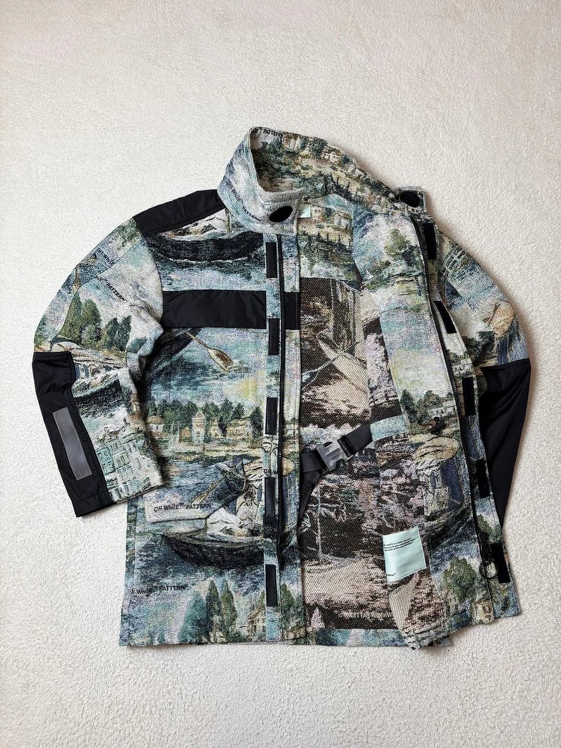 오프화이트 x 에두아르 마네 19ss 명화 자카드 파카 자켓 PN6554 상품이미지2
