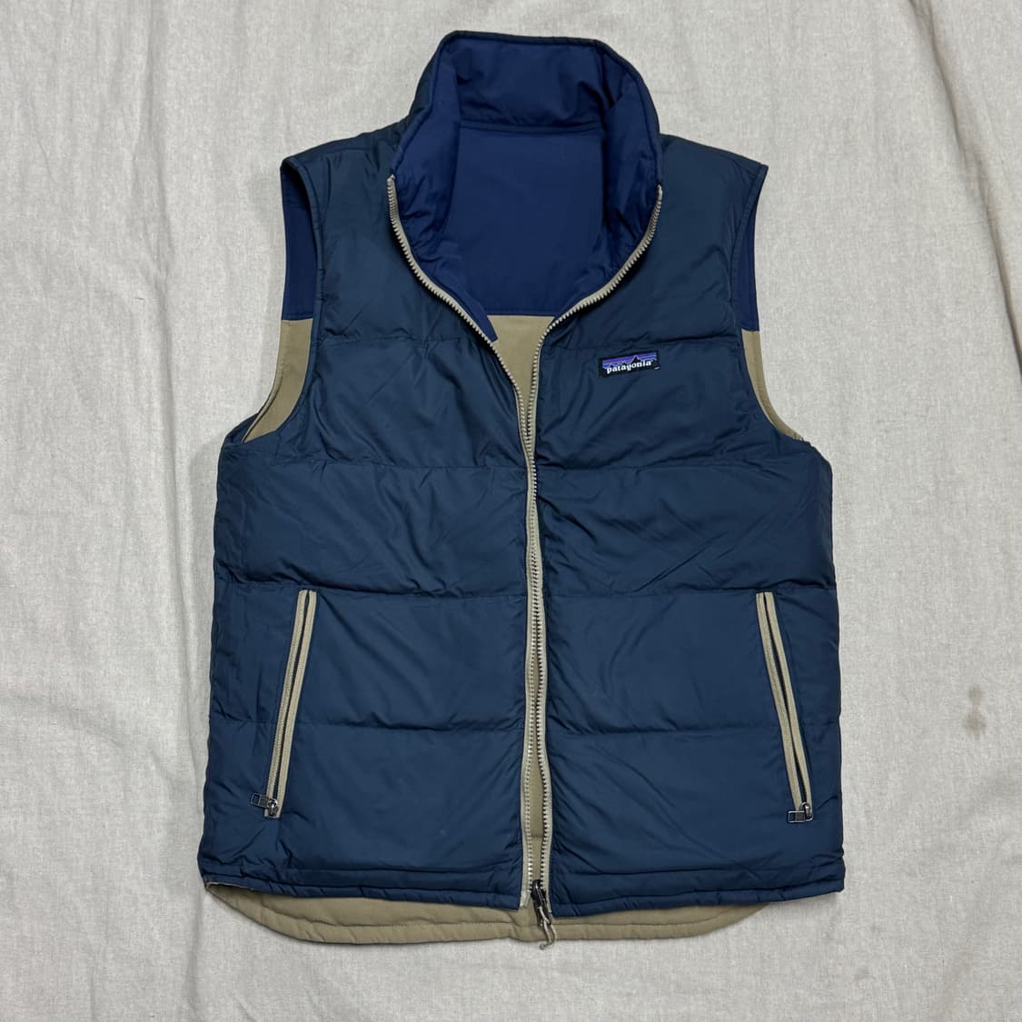 파타고니아 리버시블 양면 배색 패딩 베스트 S 상품이미지3