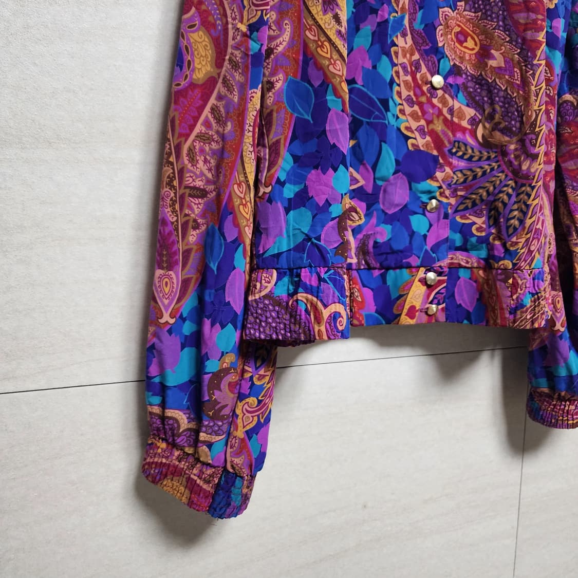 컬러 페이즐리 블라우스 상품이미지2