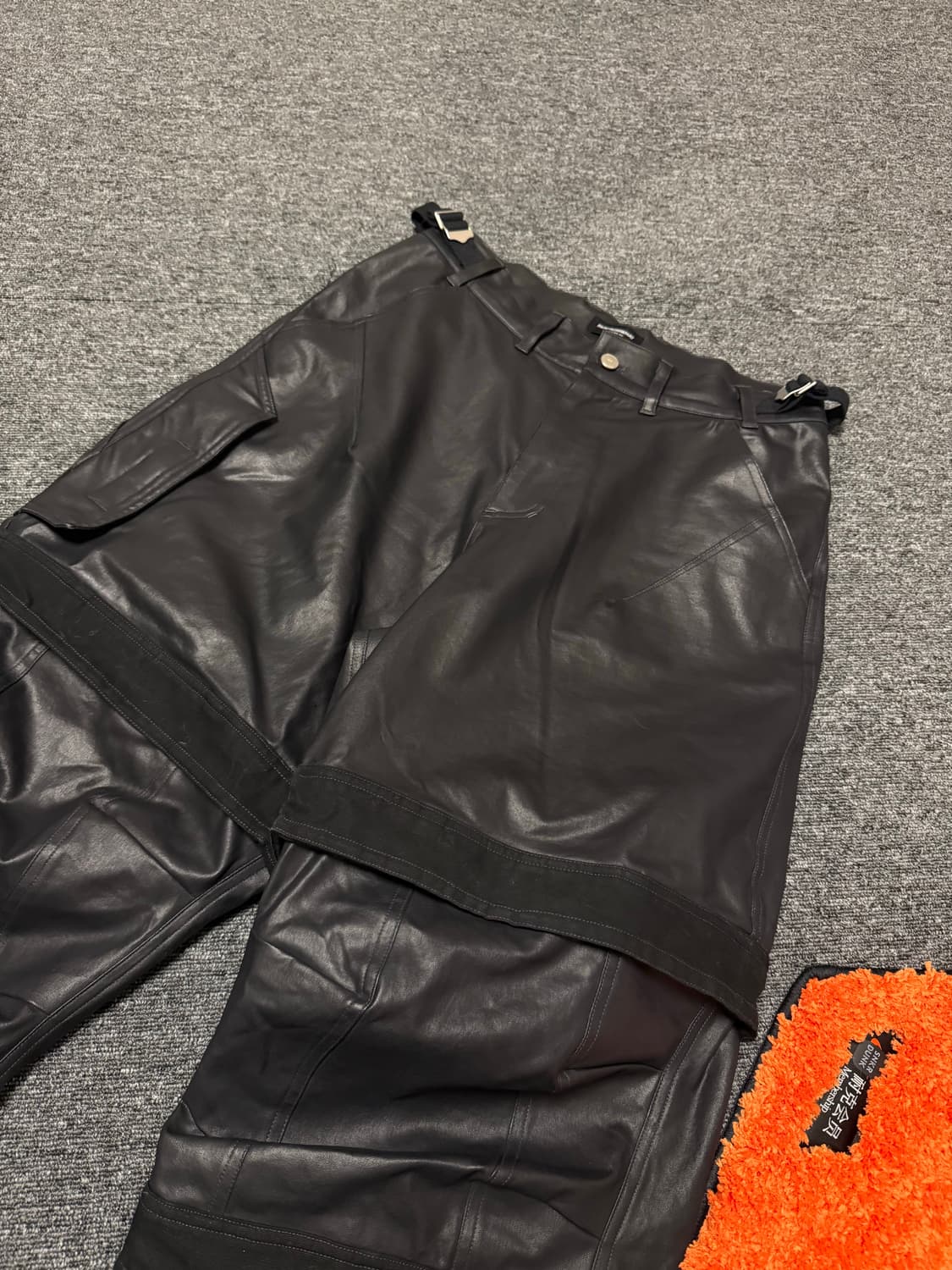 [1] 파 아카이브 레이어드 워크 팬츠 블랙 상품이미지7