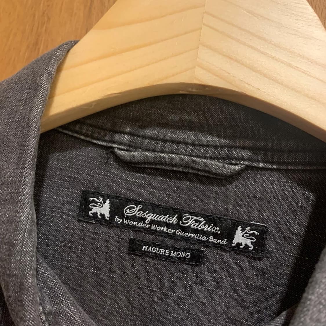 사스콰치 패브릭스 XXXL 데님 셔츠 상품이미지6