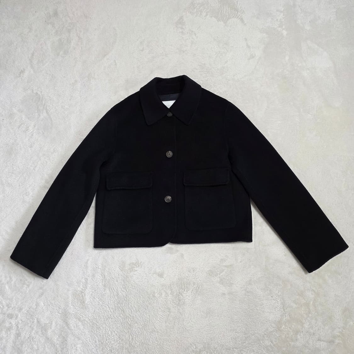 (M)여성 퓨어다 핸드메이드 울 크롭 자켓 상품이미지1