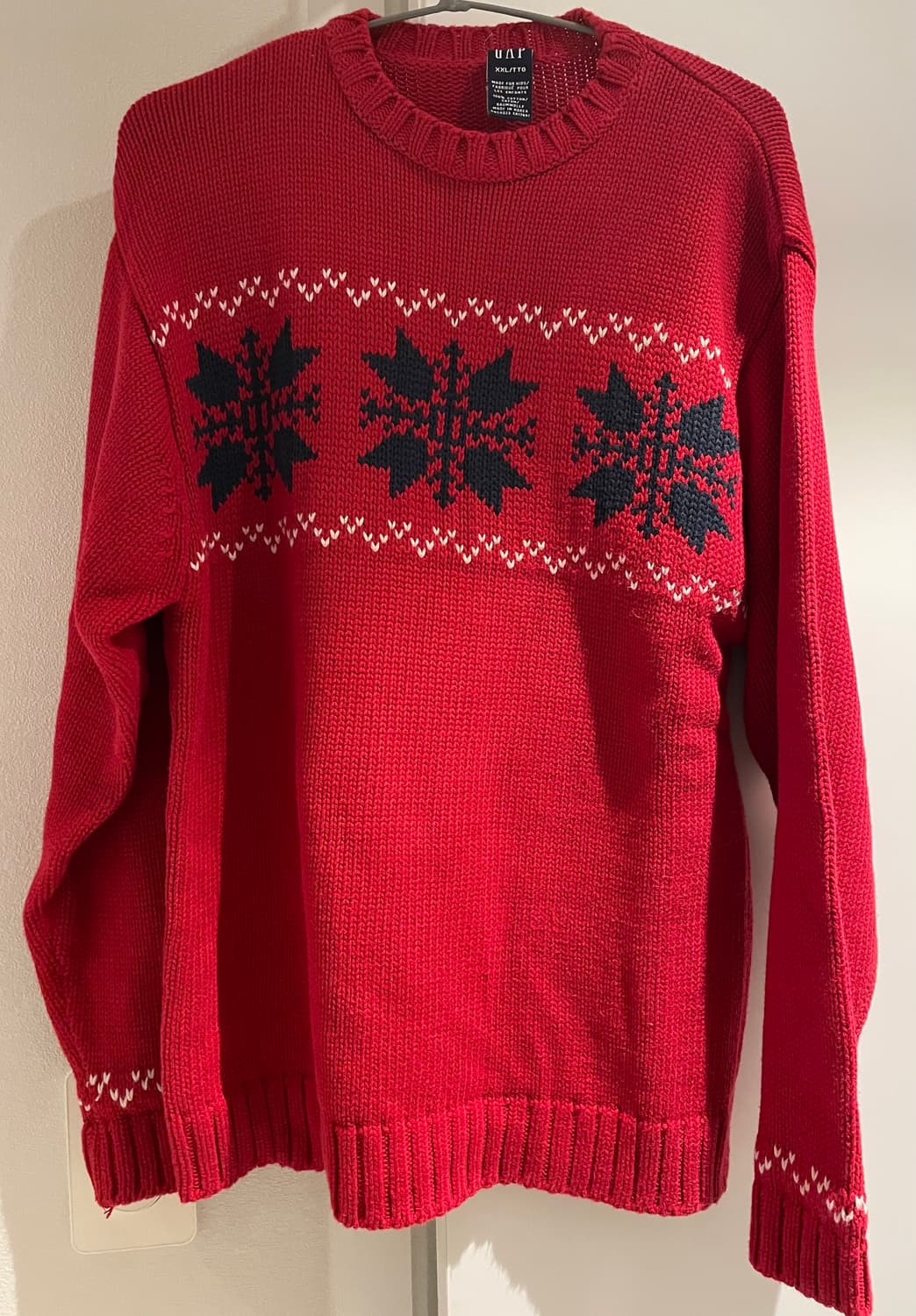 Gap 갭 레드 니트  상품이미지1