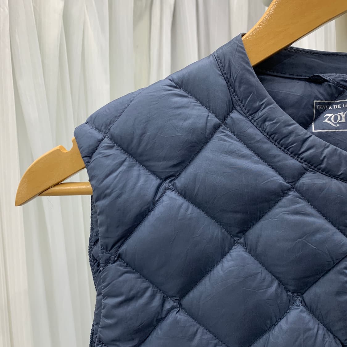 테뉴드골프 TENUE DE GOLF 구스다운 경량 패딩 조끼 1728 상품이미지2