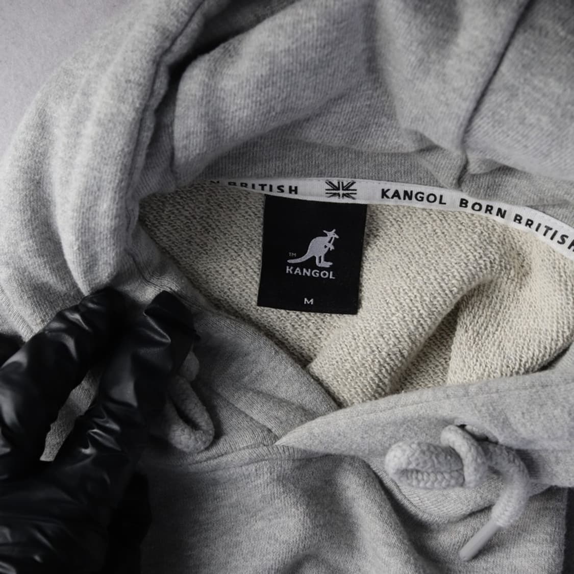 KANGOL 그레이 후드티 M 상품이미지5