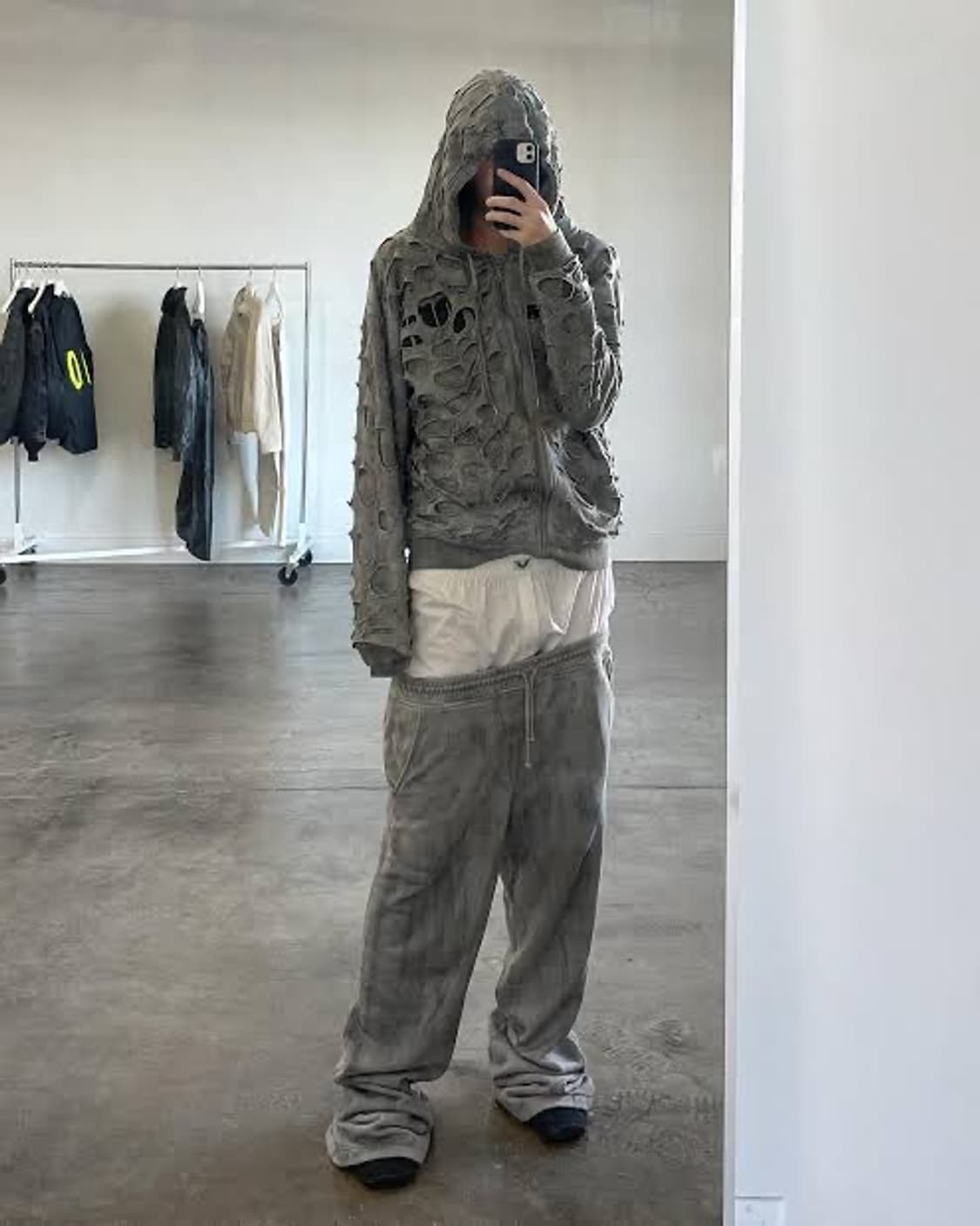 Alexander digenova 디스트레스 후드집업 os 상품이미지2