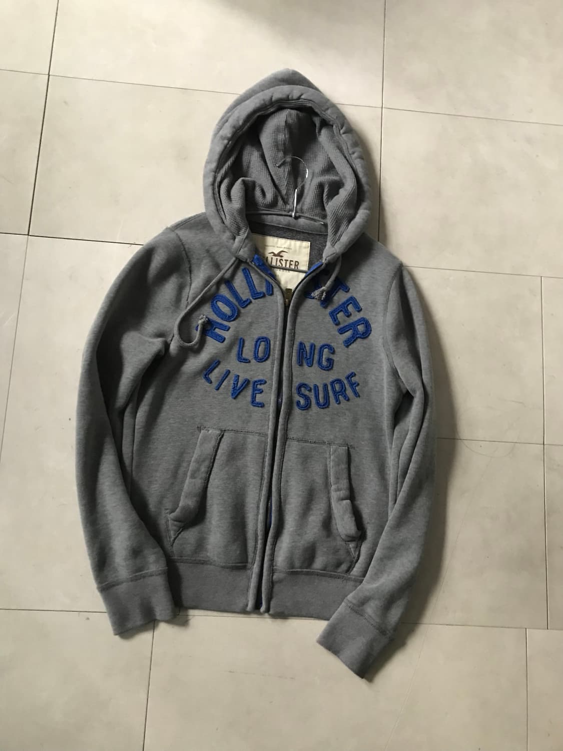 홀리스터 그레이 후드집업 상품이미지8
