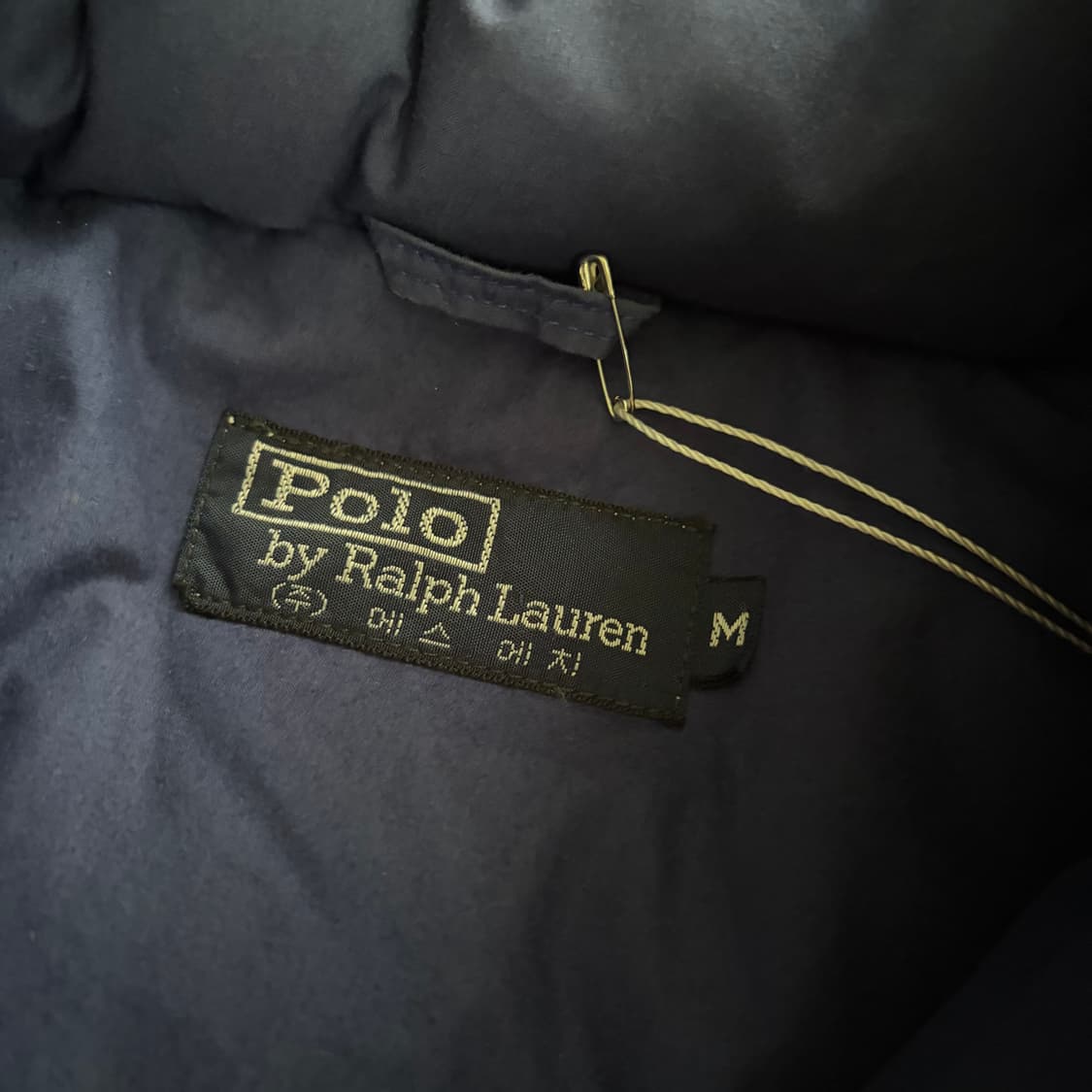 80s 폴로 랄프로렌 빈티지 구스다운 패딩 M 상품이미지7