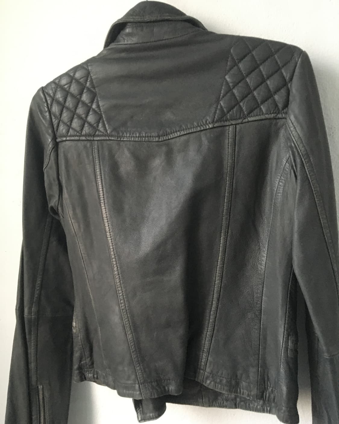 All saints leather rider jacket 상품이미지5