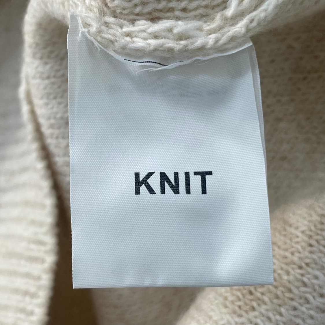 L cscompany 브이넥 크림 니트 0304S1 상품이미지3