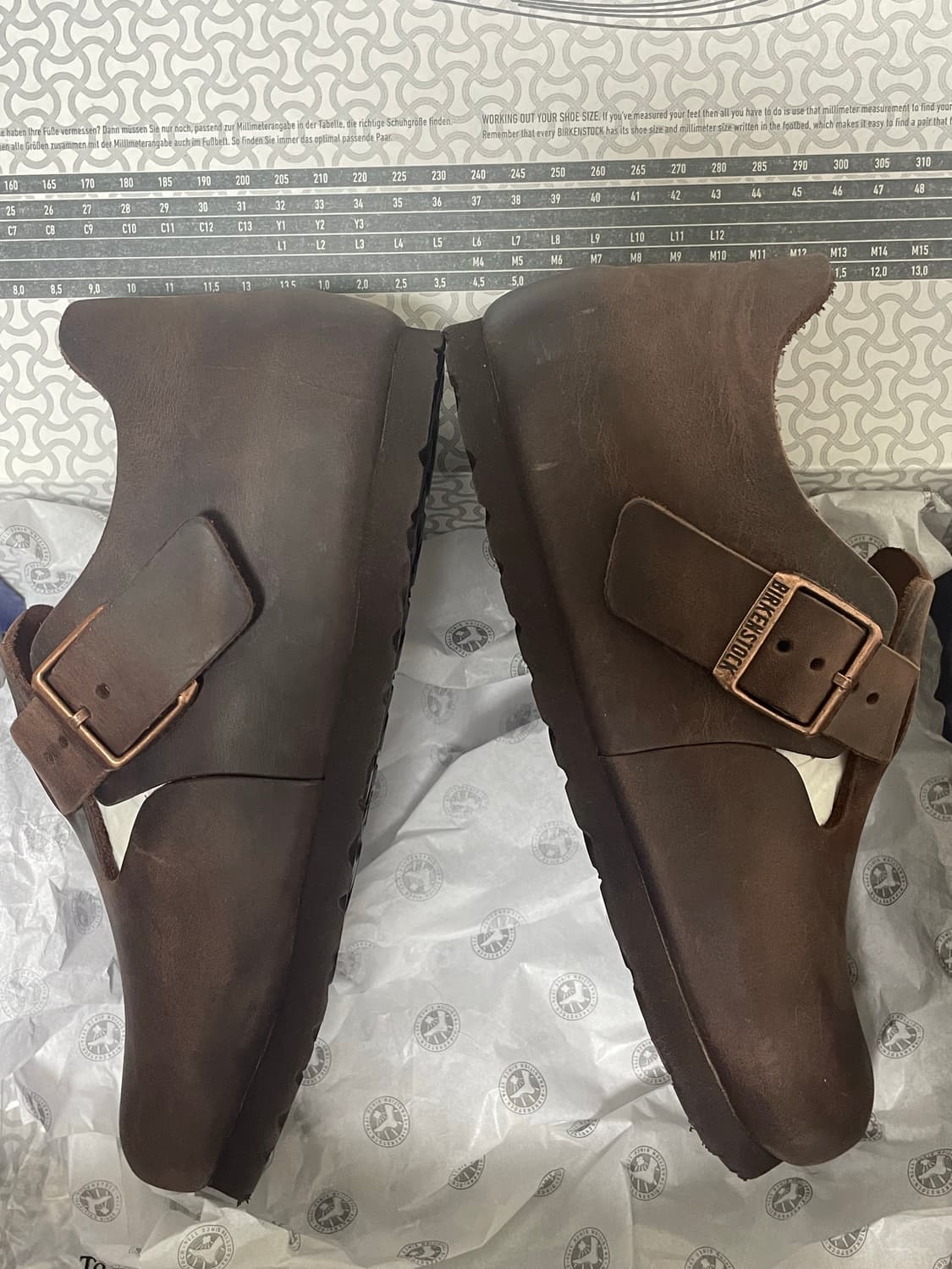 버켄스탁 런던 오일드 레더 하바나 레귤러 36 상품이미지2