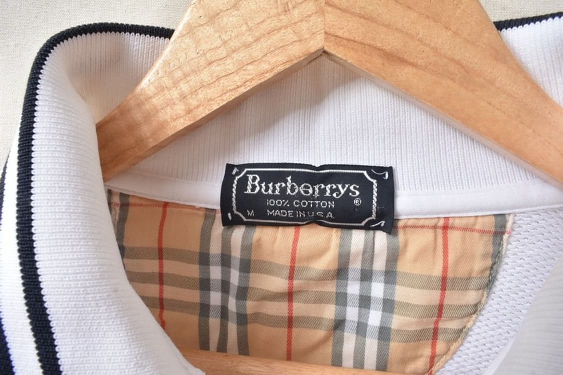 90S 버버리 와플 PK 셔츠 M M0195 상품이미지6