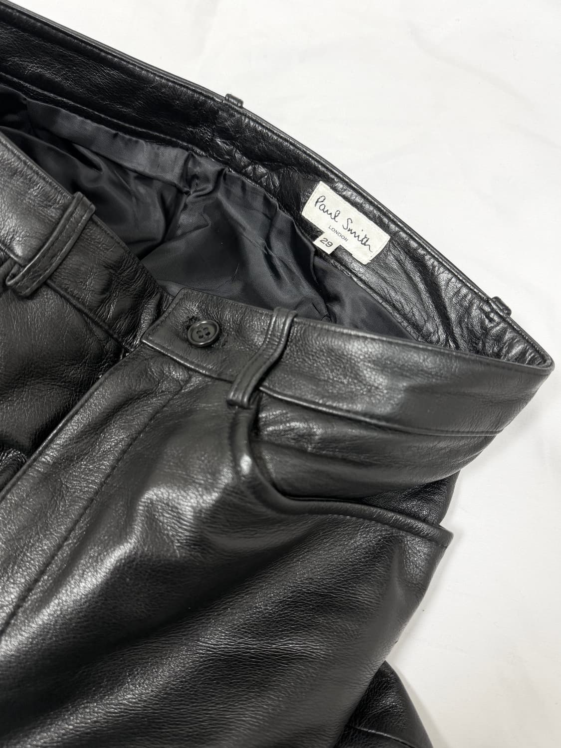 폴스미스 슬림 레더 팬츠 상품이미지3