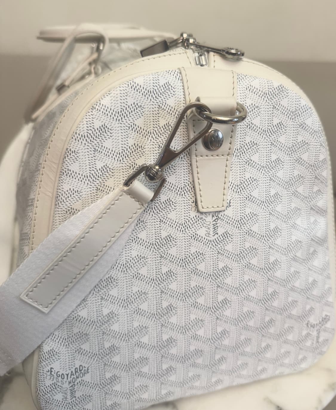 고야드 goyard보울링 45 화이트 BOWLINO45TY50CL50 상품이미지5