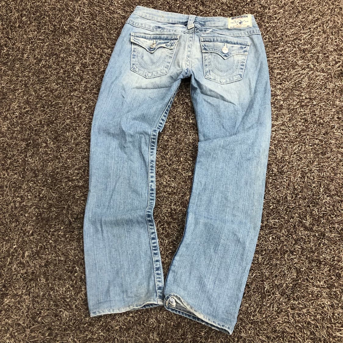 트루릴리전 스트레이트 워싱 데님 팬츠 상품이미지5