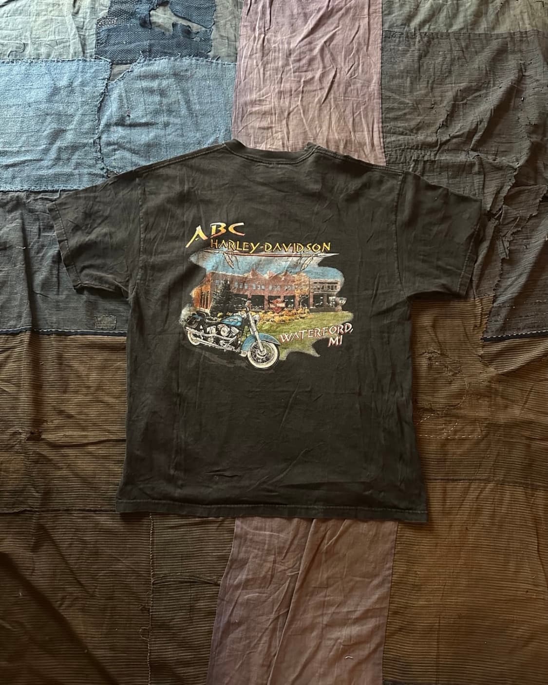 90s USA Vintage할리데이비슨 티셔츠 상품이미지3