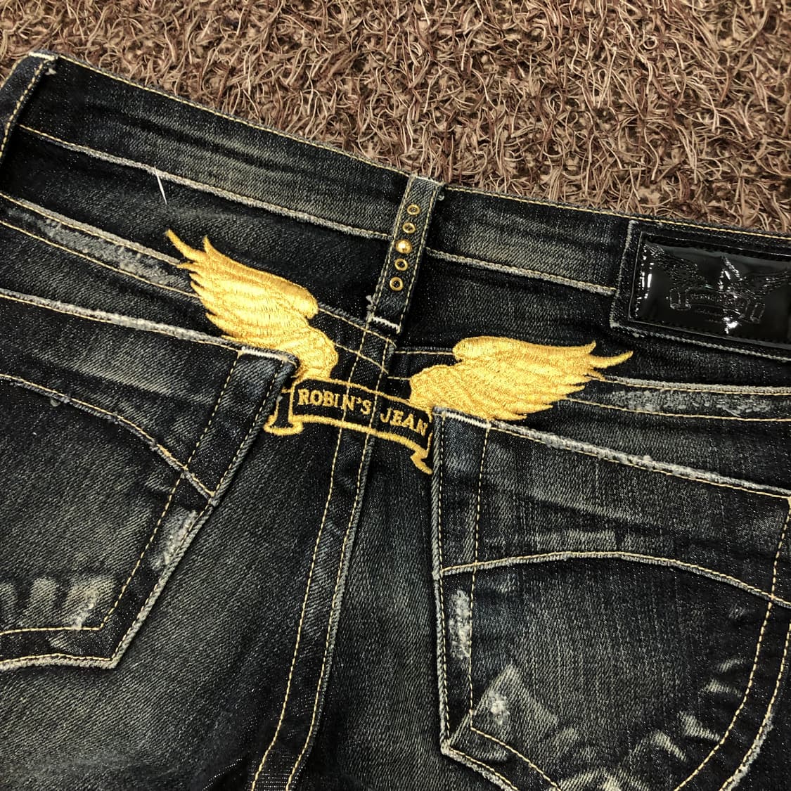 25 로빈스진 부츠컷 워싱 데님 팬츠 상품이미지2