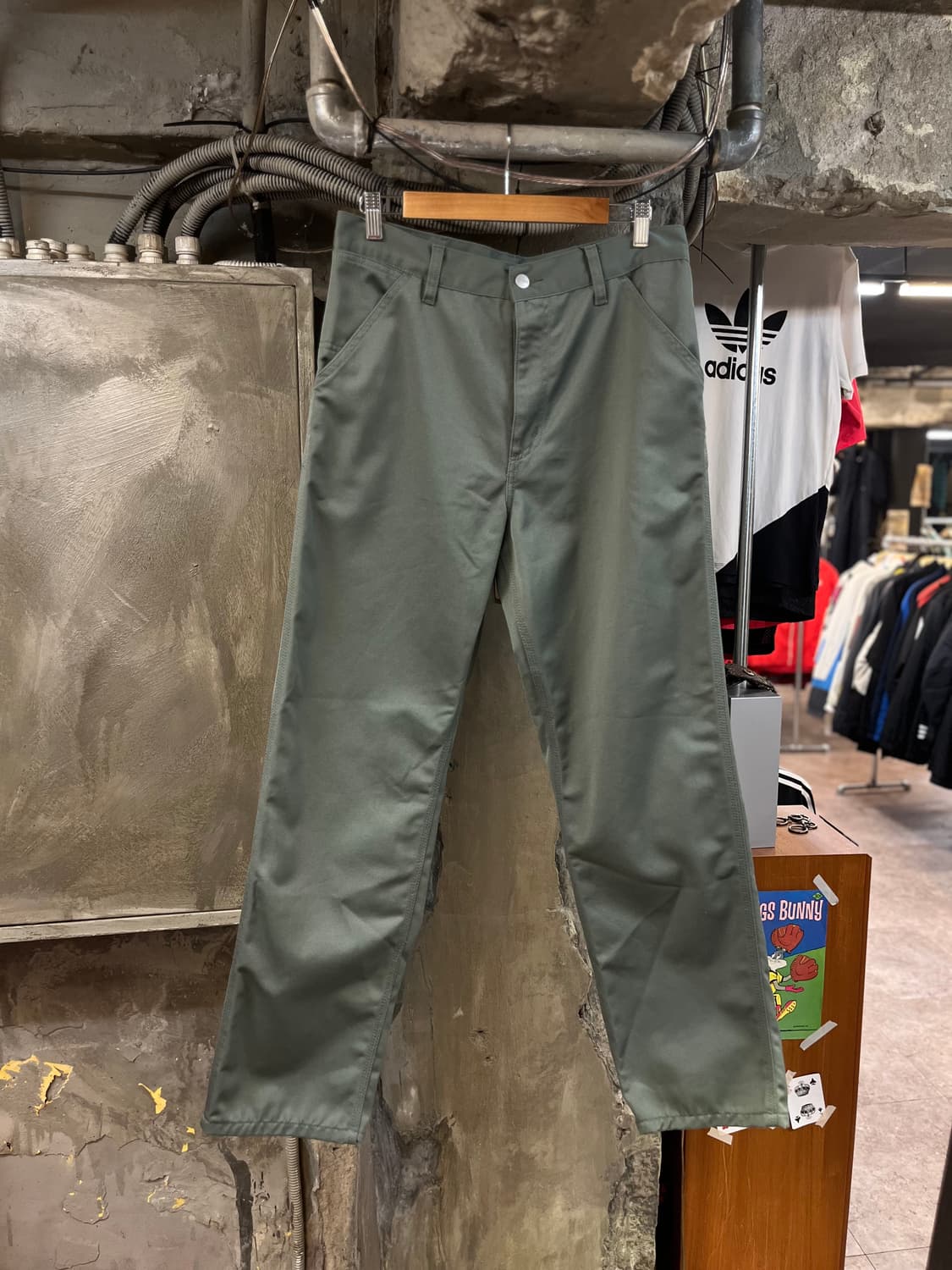 칼하트 심플팬츠 카키 S #csz1990 상품이미지2