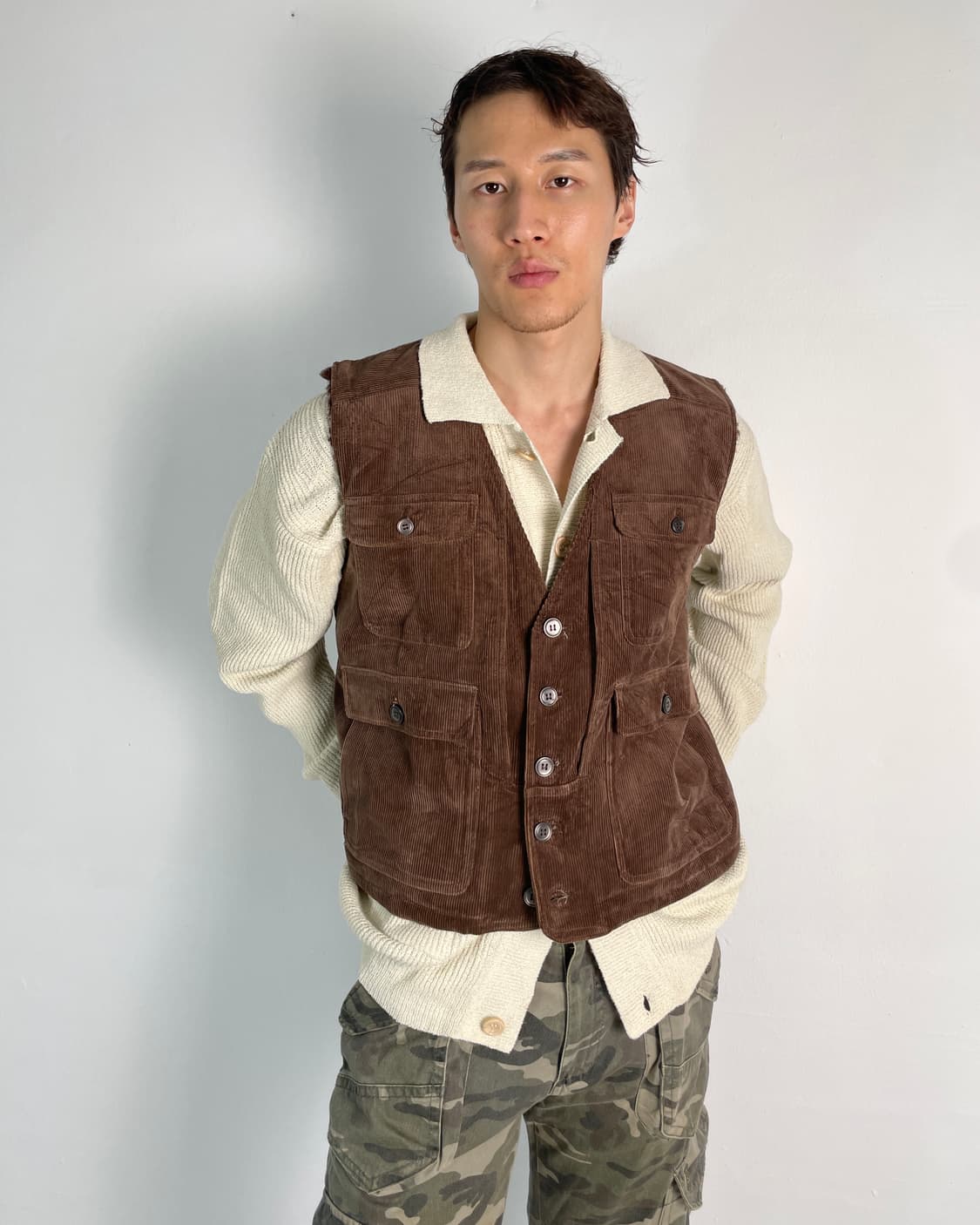 corduroy pile lining hunting 상품이미지4