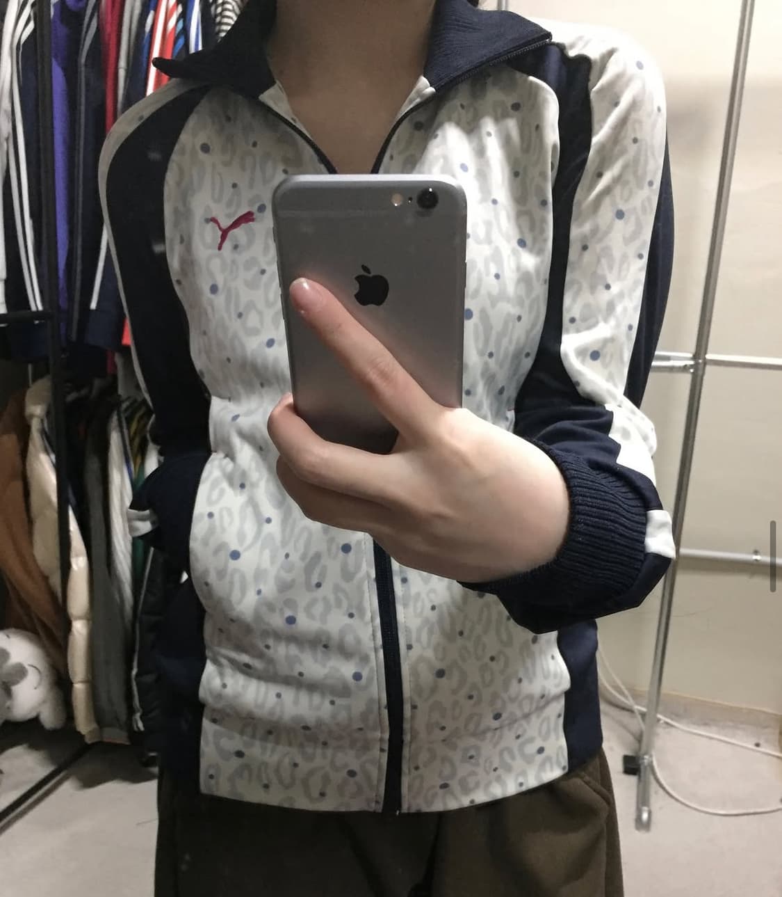 푸마 퓨마 레오파드 호피 져지 트랙탑 상품이미지1