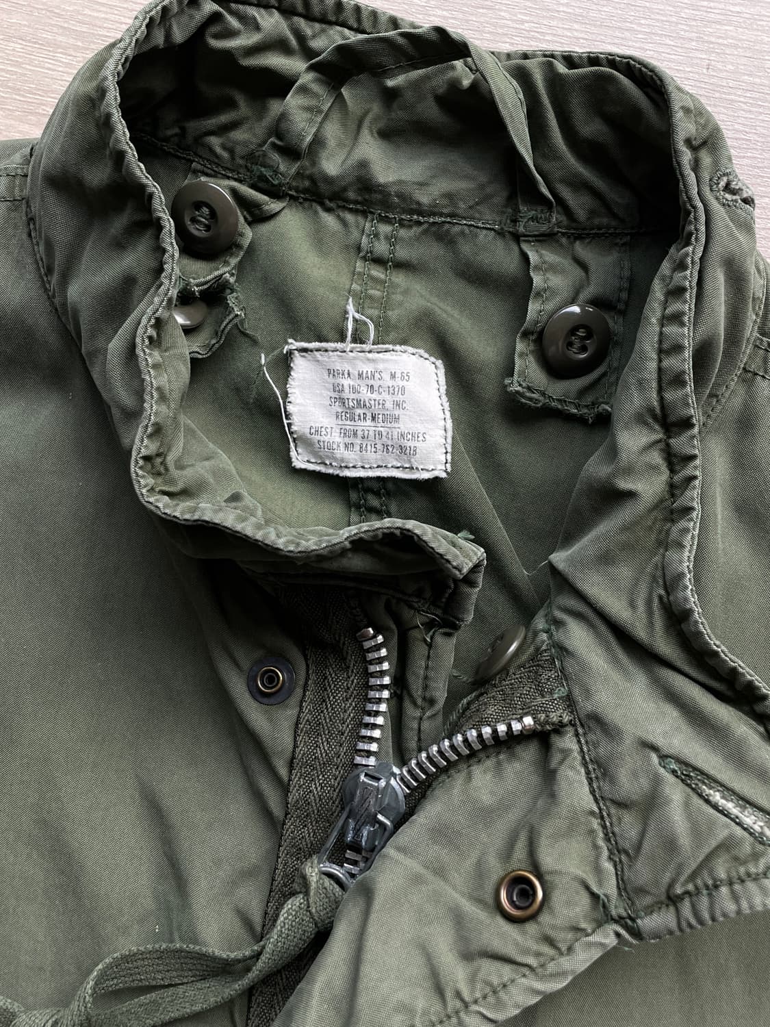 m65 피쉬테일 파카 1세대 오리지널  상품이미지3