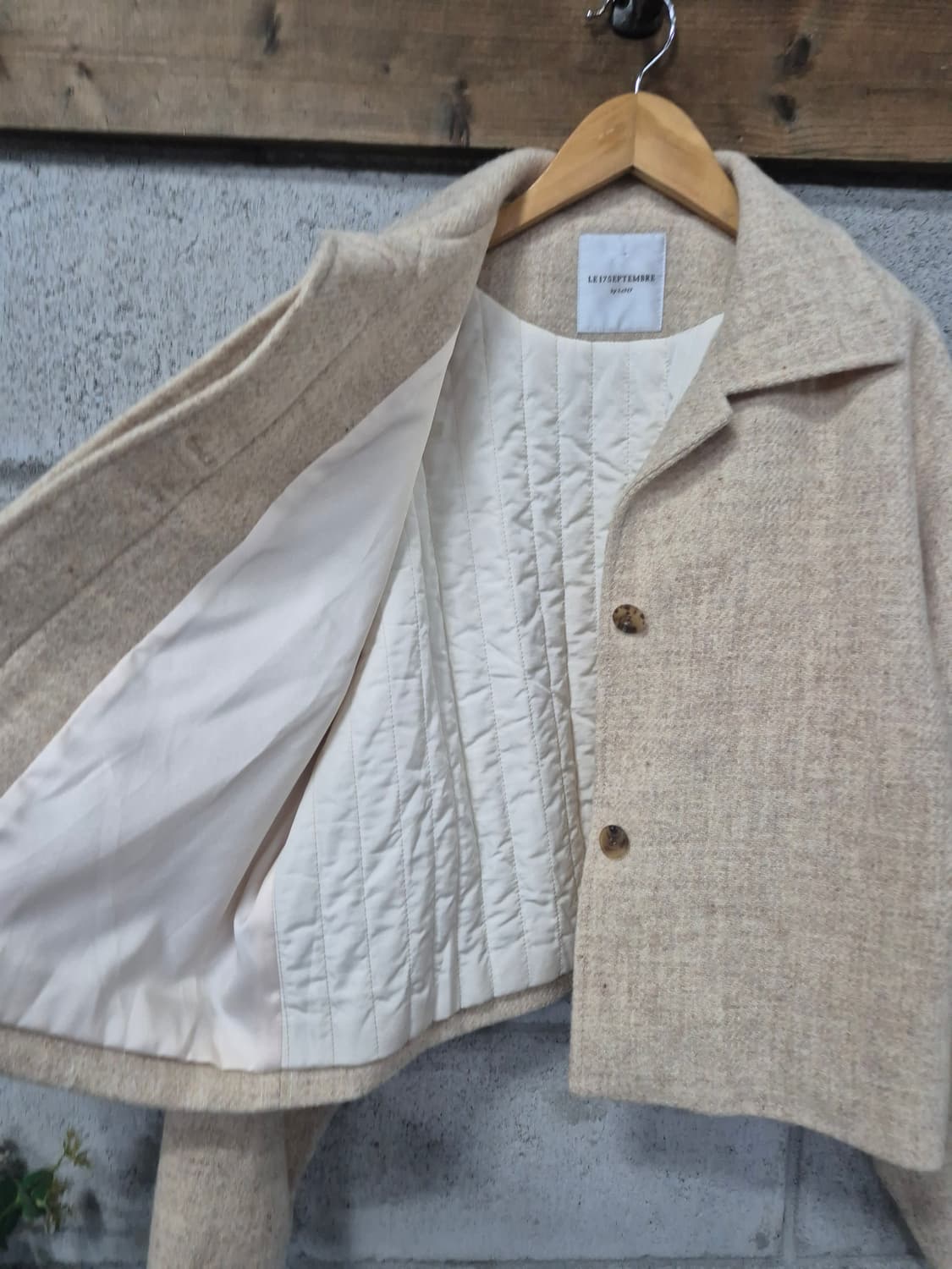 르셉템버 해리스트위드 울자켓 상품이미지5