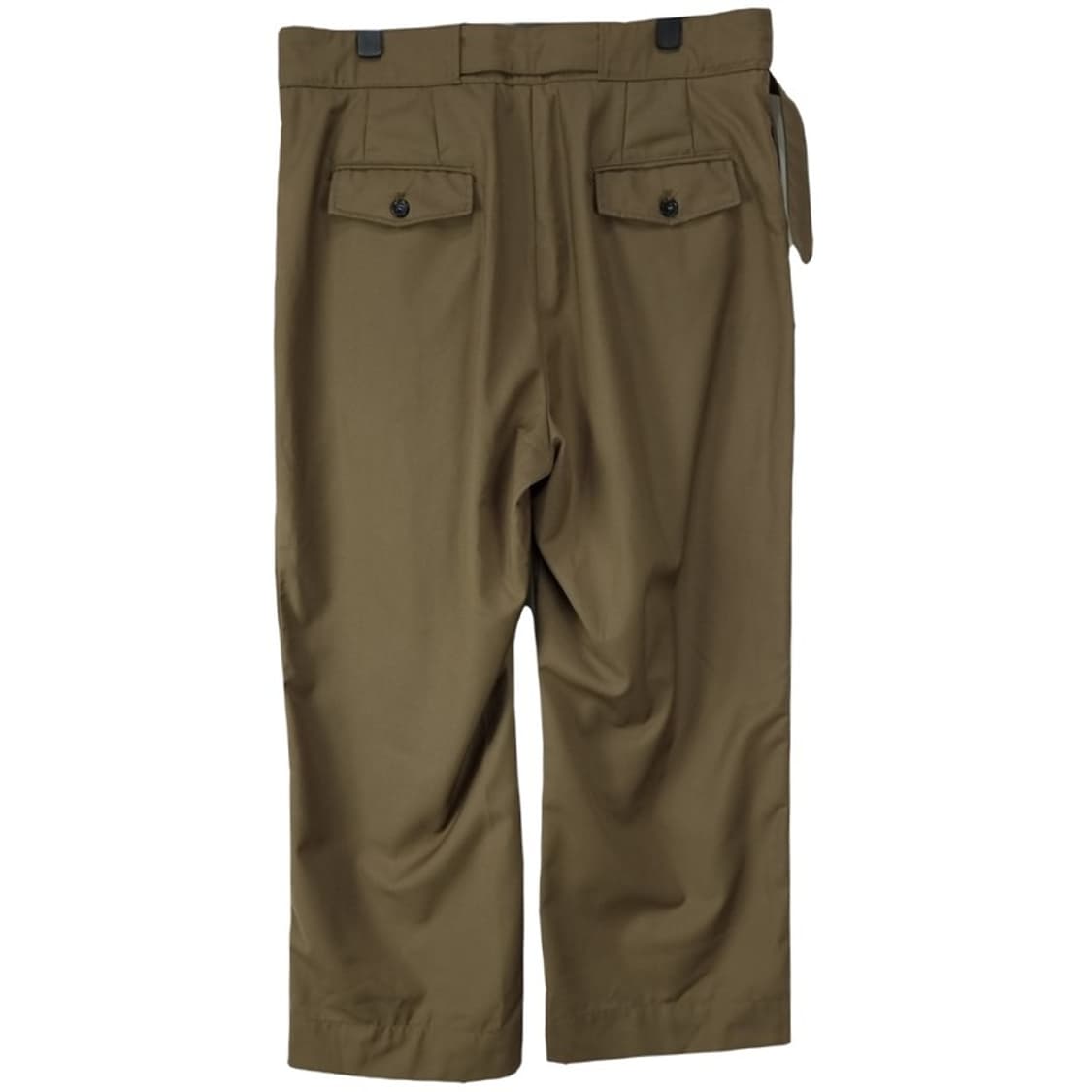 [유니폼브릿지] 핀턱 벨티드 와이드 팬츠 M19200 상품이미지3