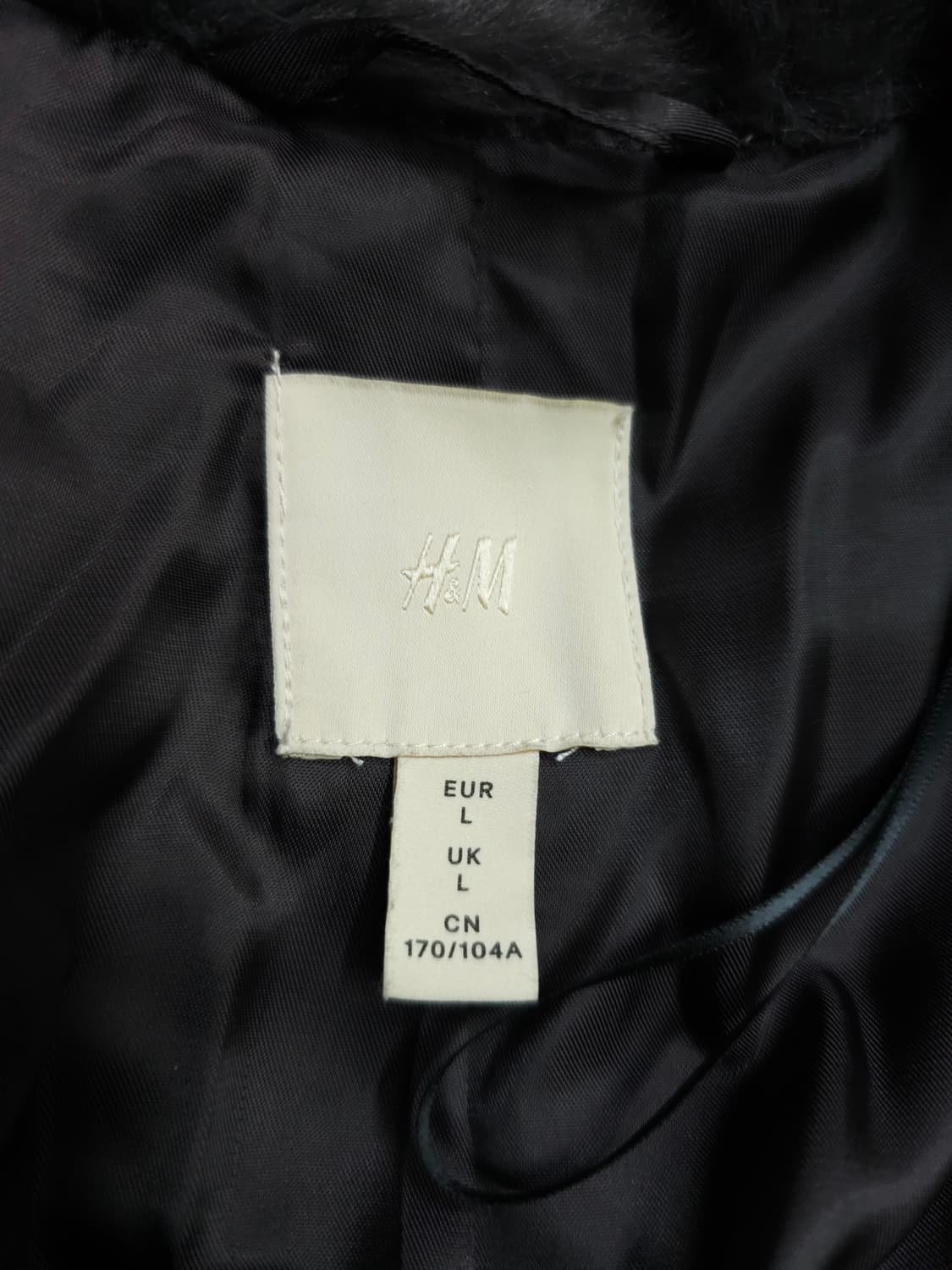 H&M 에이치앤엠 퍼 롱코트 상품이미지6