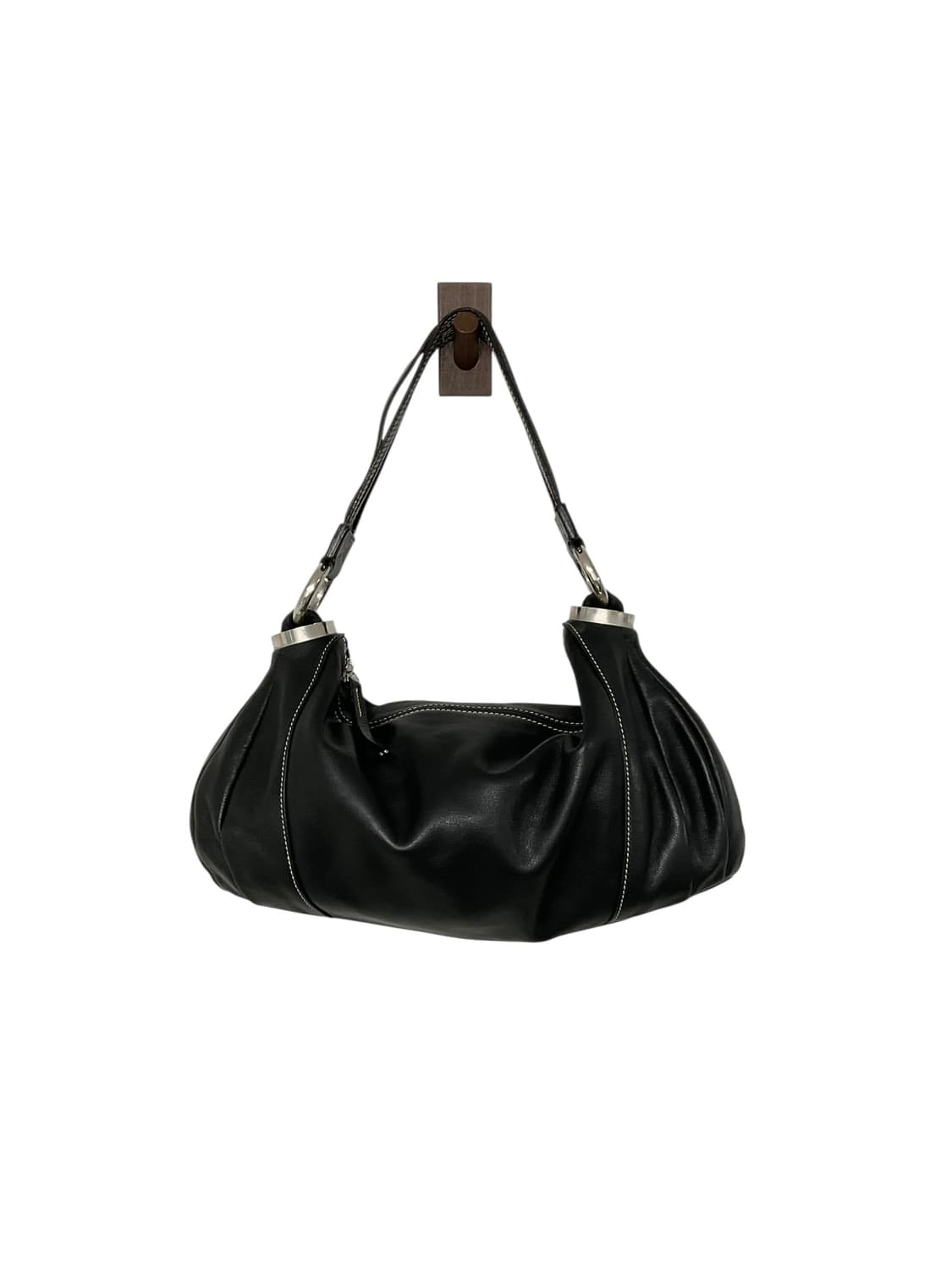 Zeoen 소가죽 뱅글 숄더백 상품이미지1