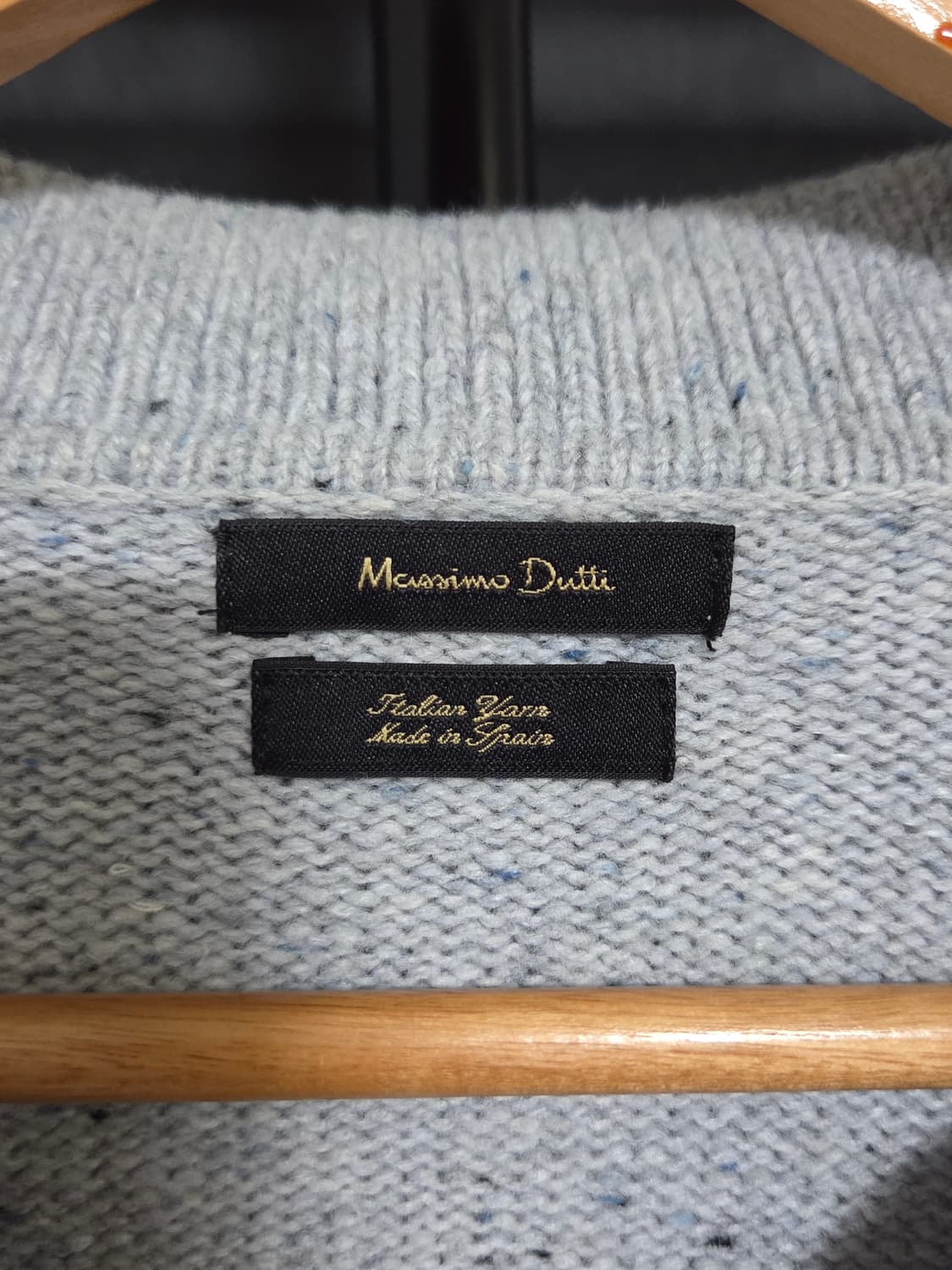 [마시모두띠] 이탈리안 얀 네프 카라 니트 상품이미지3