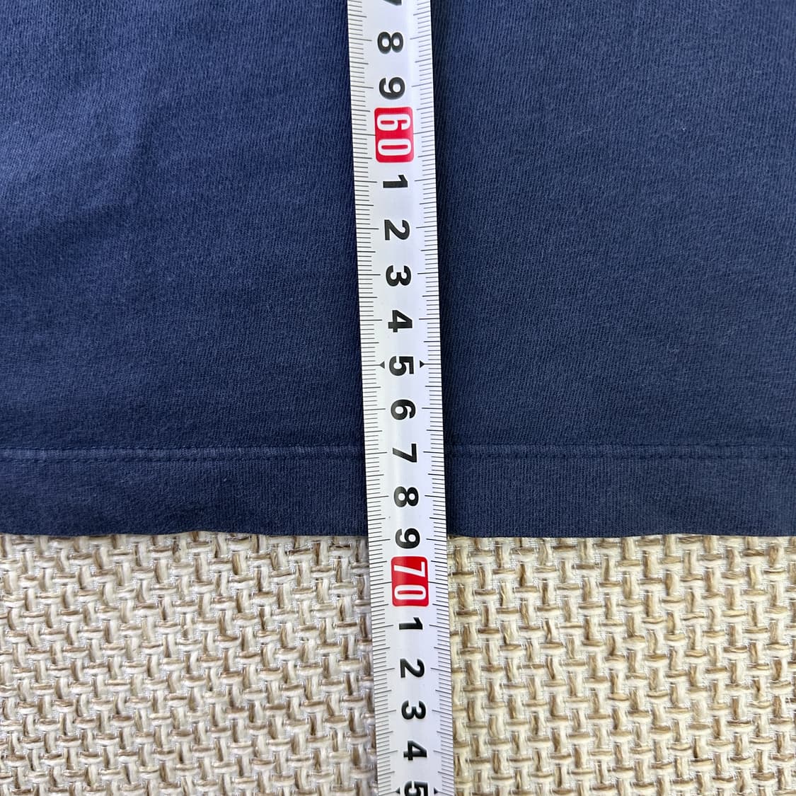 L 나이키 네이비 반팔 티셔츠 0327D 상품이미지7