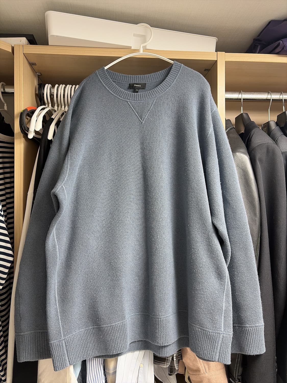 [두개일괄]띠어리 알코스 캐시미어 100% 니트 XXL 상품이미지1