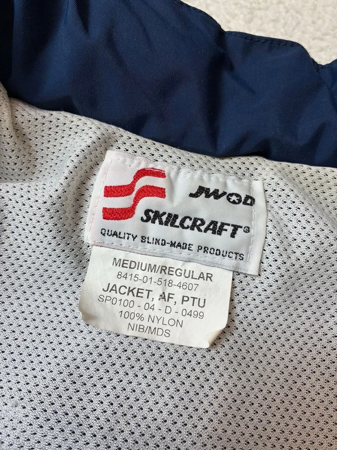 00's u.s airforce Iptu 자켓 PN7273 상품이미지8