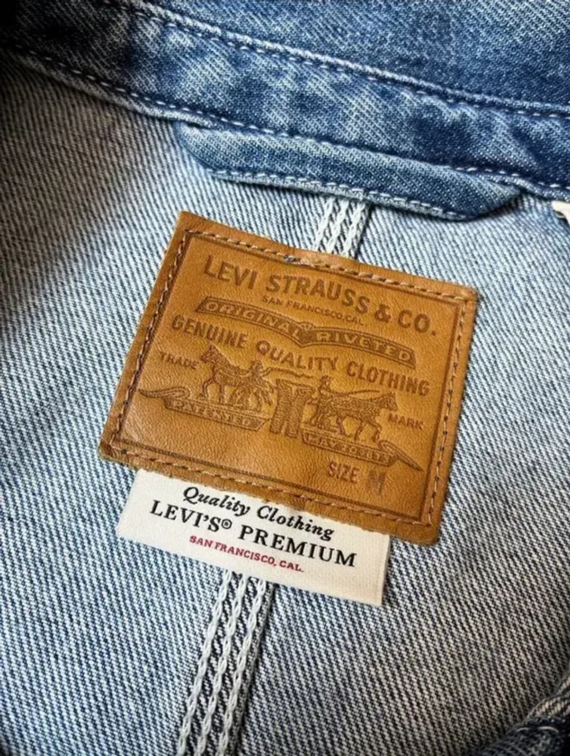 Levi's 리바이스 00's 초어 워크 데님 트러커 자켓 PN 상품이미지3