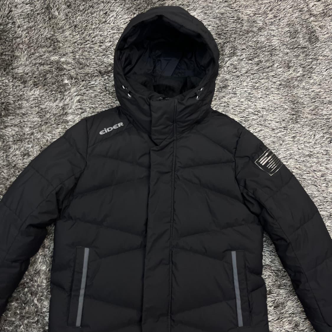 아이더 스테롤 공용 덕다운 롱패딩 (XS) 상품이미지2