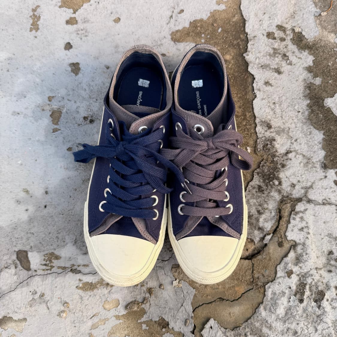 꼼데가르송 옴므 레이어드 스니커즈 상품이미지3