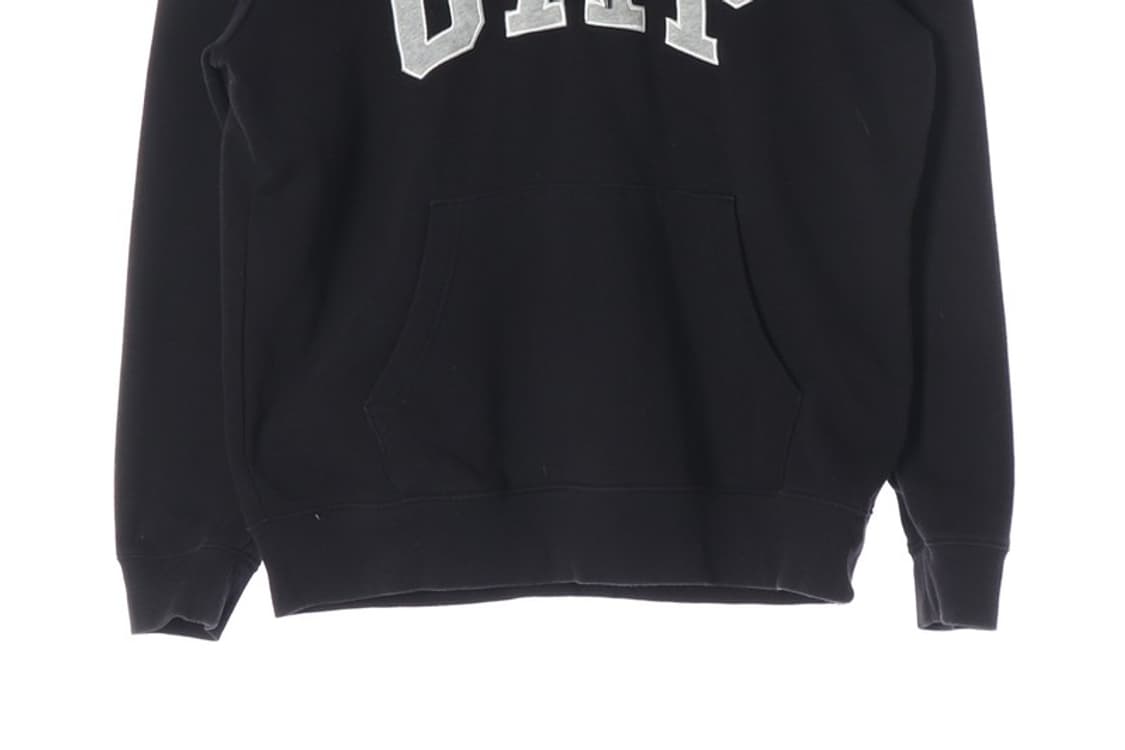 GAP 빅로고 자수 기모 후드티 블랙 M 상품이미지4