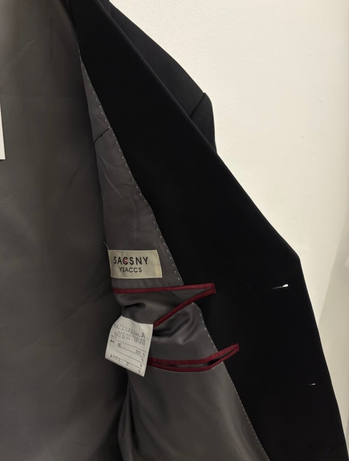 YSACCS by Yohji Yamamoto jacket 상품이미지5