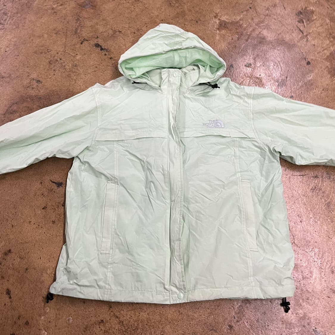 [정품/L] 노스페이스 바람막이 자켓 민트색 b10 상품이미지3