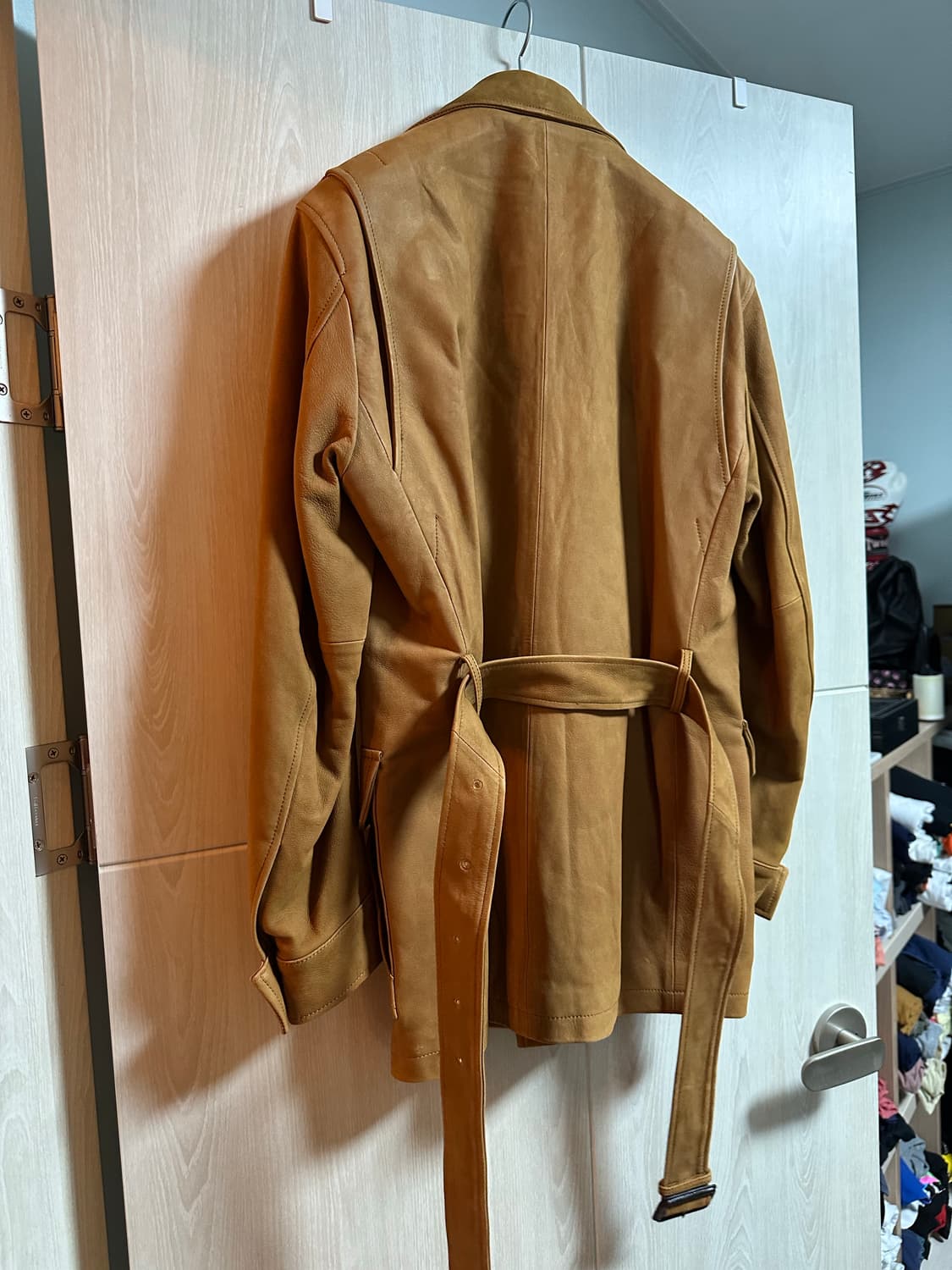 킨록 양가죽 사파리 자켓 새상품 상품이미지2