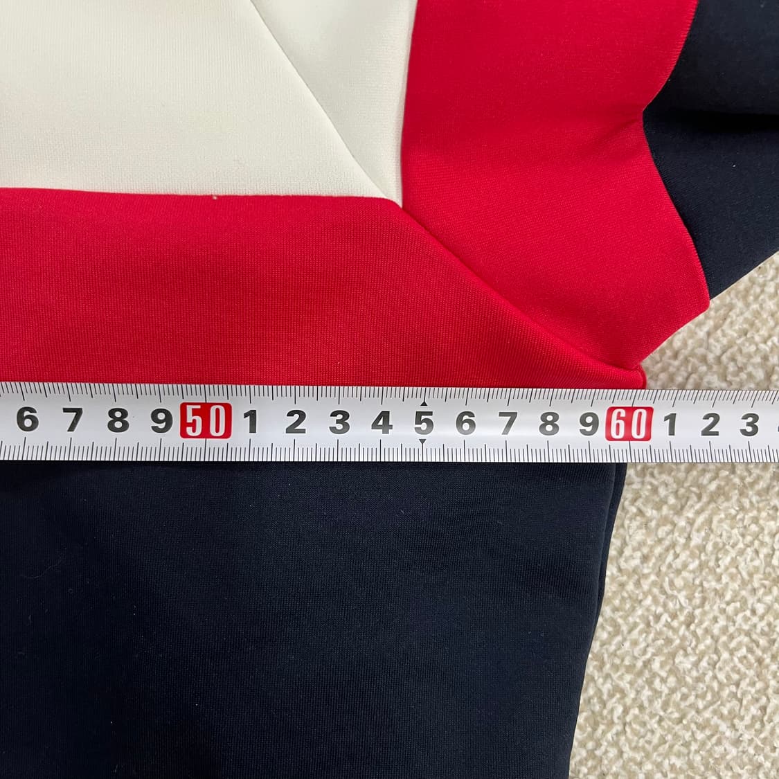 [2XL] 휠라 레귤러핏 배색 져지 집업 자켓 0115M1 상품이미지6