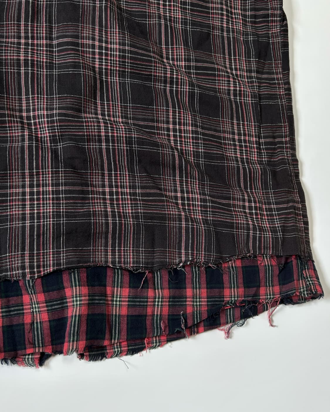 (M)AG warehouse 체크 컷오프 하프셔츠 상품이미지7
