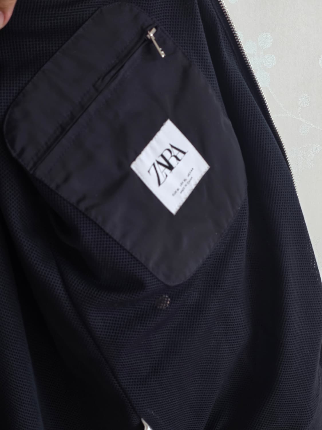 Zara 네이비 블루종 상품이미지3