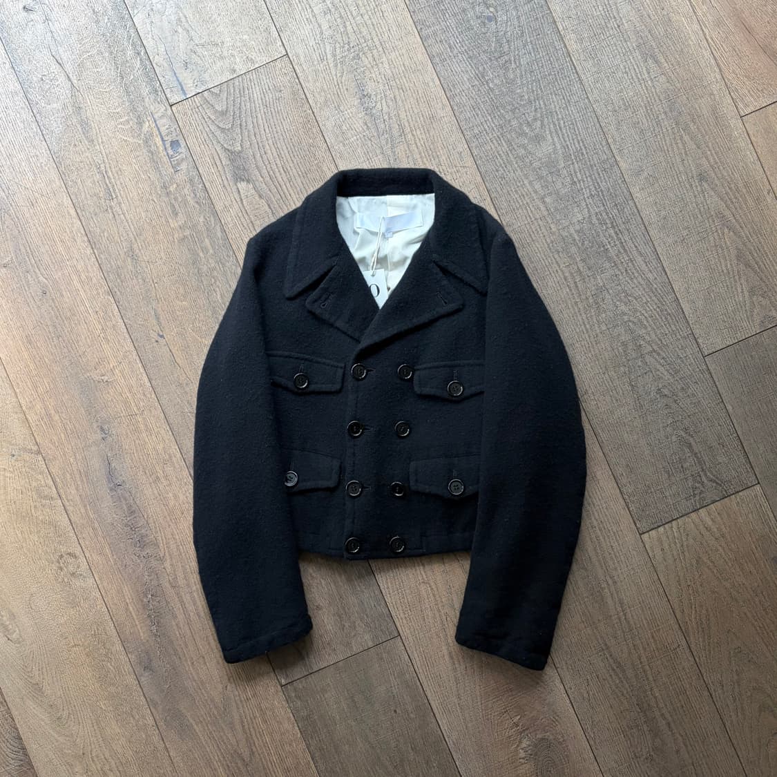 Sculpted Pocket Detail Double Jacket 상품이미지2