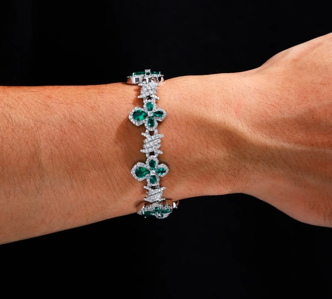 Oceanora 럭셔리 힙합 쥬얼리 페어컷 VVS 모이사 나이트 12mm 상품이미지6