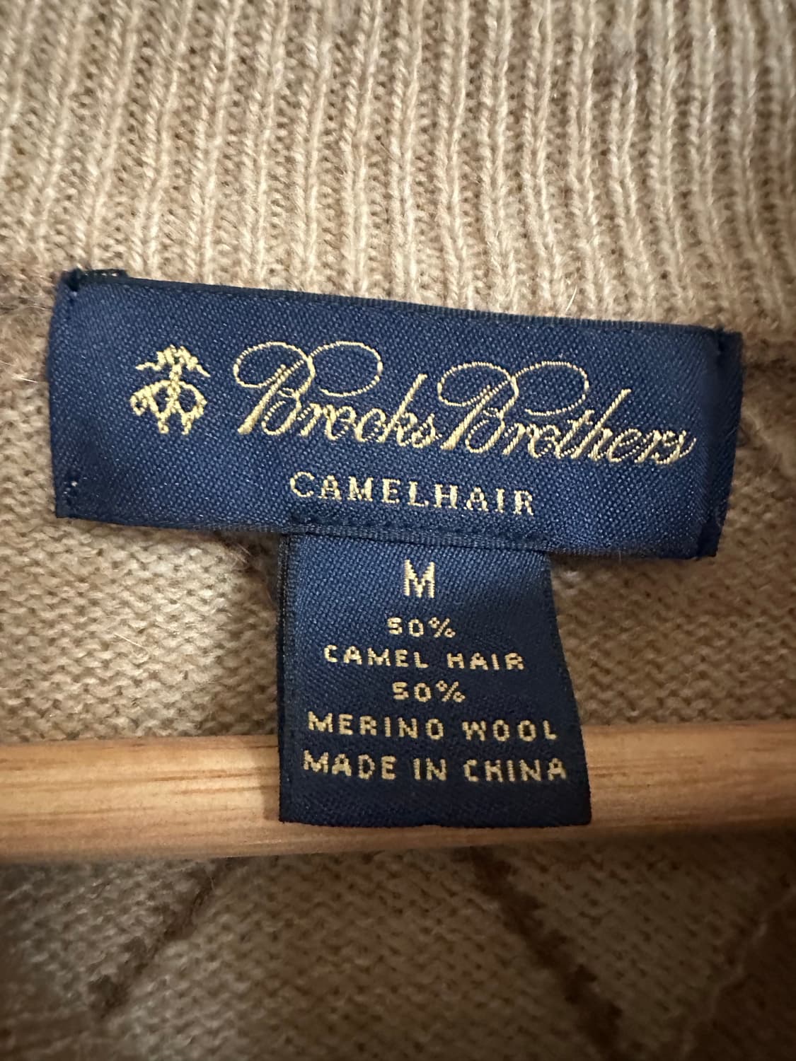 브룩스 브라더스 아가일 니트 M 상품이미지2