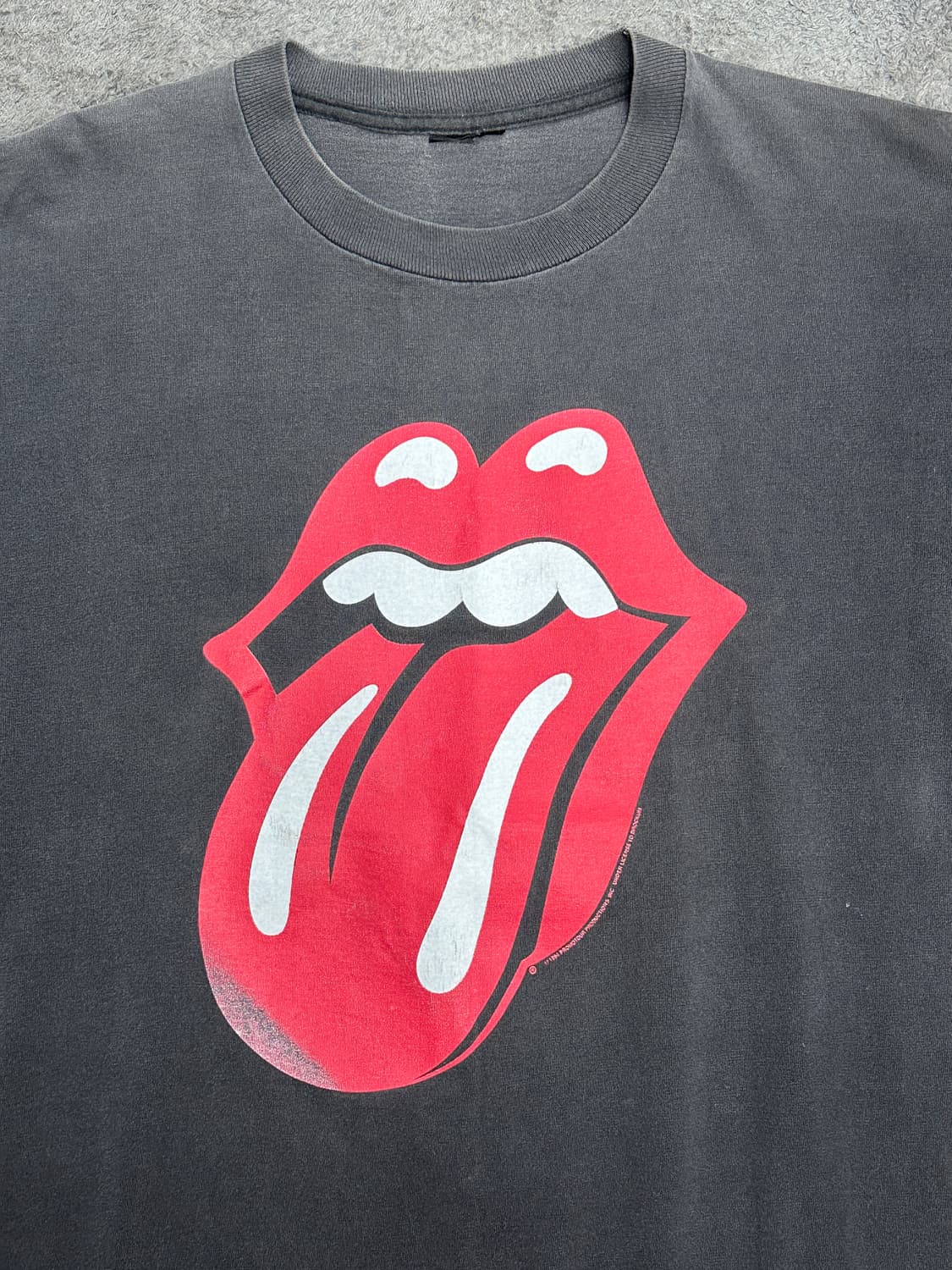 1994' Rolling stones 부두라운지 월드 투어 티셔츠 L 상품이미지3