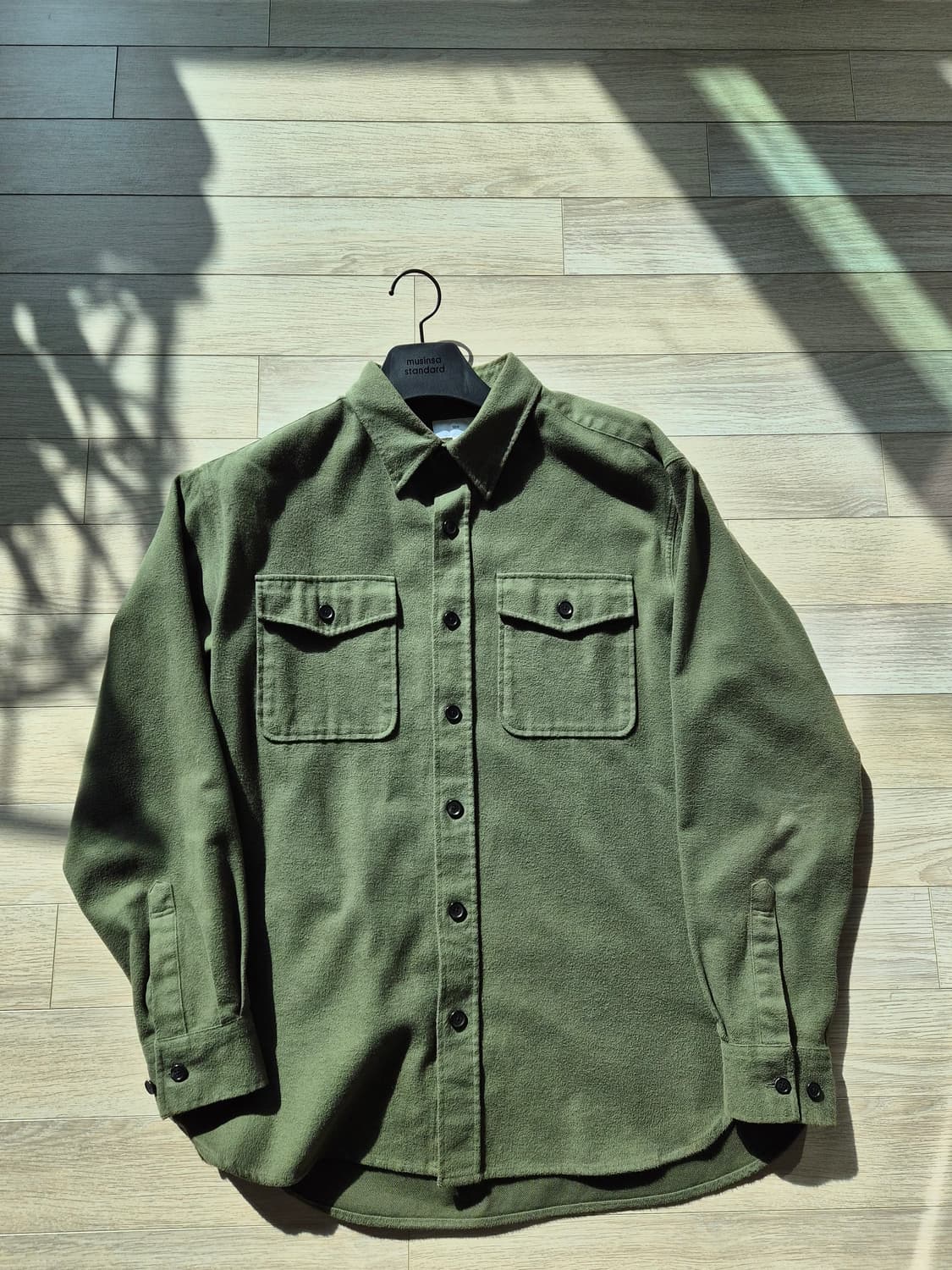 스테디에브리웨어 SEW 플란넬 CPO셔츠 2사이즈 상품이미지2