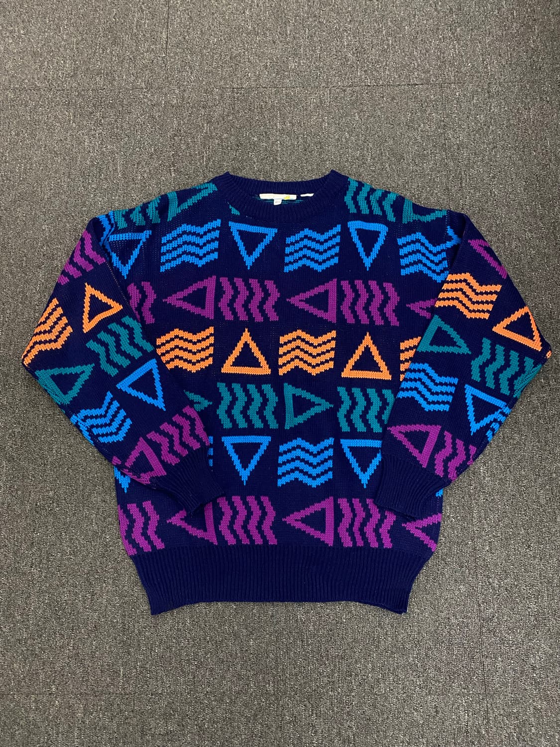 오션퍼시픽 패턴 니트 상품이미지2