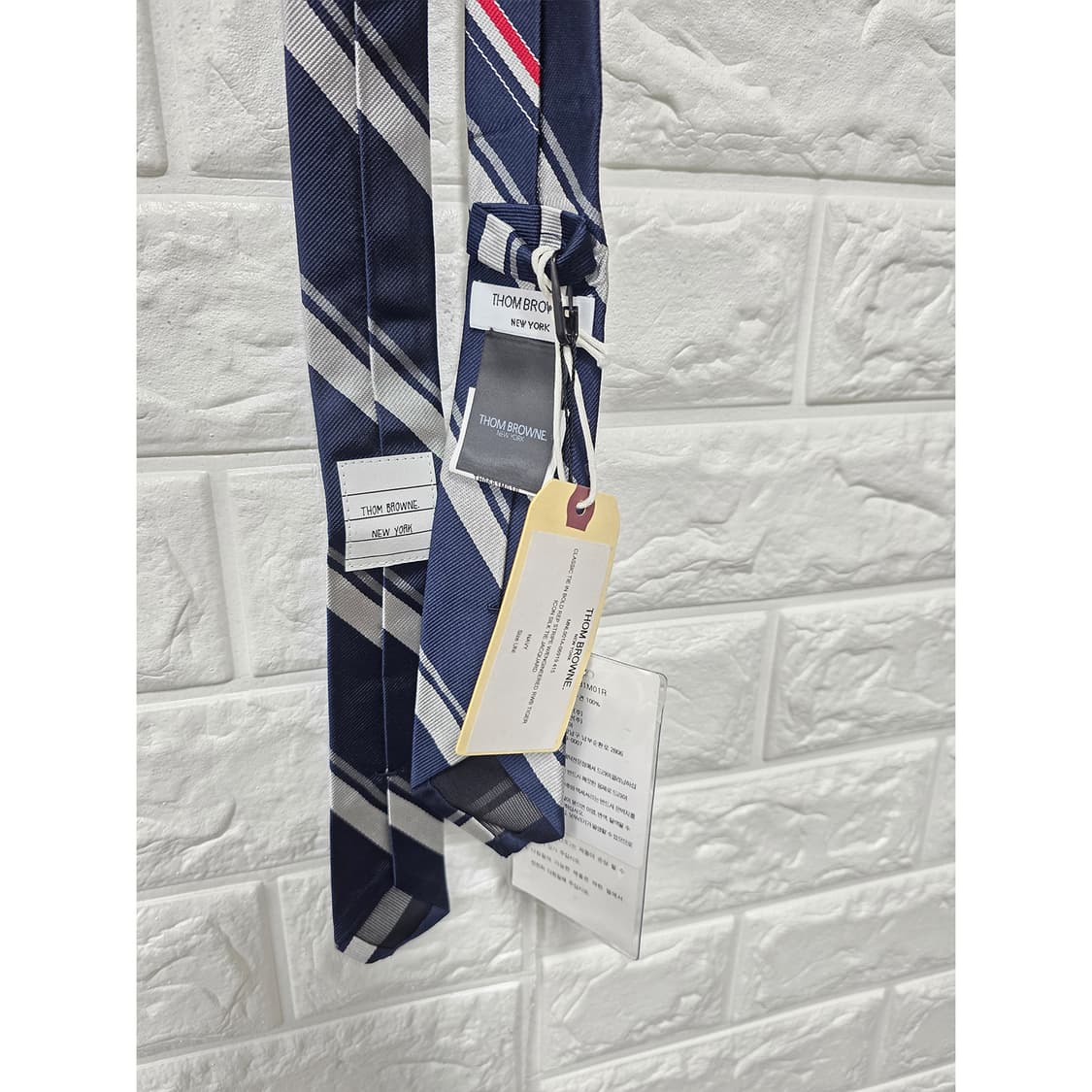택포// 톰브라운 스트라이프 넥타이 새상품 풀박스 상품이미지2